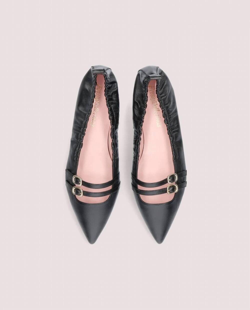 NEW PRETTY BALLERINAS women's ella flats in black